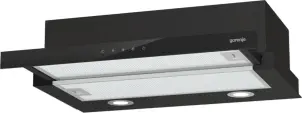 Вытяжка Gorenje телескопическая, 60см, 350м.куб/час, черный №4