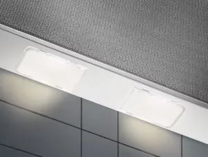 Витяжка Electrolux телескопічна, 59см, 410м.куб/год., білий №7