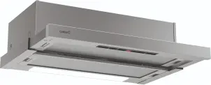 Витяжка Cata телескопічна, 60см, 360м.куб/год, TFK 6005, нерж №1