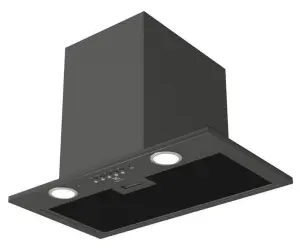 Витяжка Electrolux вбудована, 54см, 600м.куб/год., Hob2Hood, чорний №2