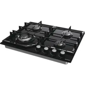 Варильна поверхня Gorenje газова на склі, 60см, чавун, чорний №8