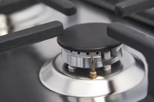 Варочная поверхность Whirlpool газовая, 60см, чугун, турбо-конфорка, нерж. №7