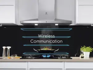 Варильна поверхня Electrolux індукційна, 60см, Hob2Hood, чорний №5