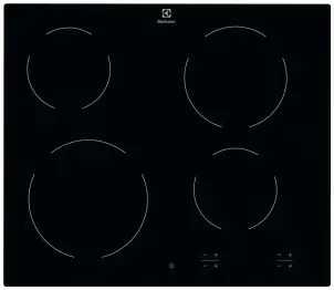 Варильна поверхня Electrolux електрична склокерамічна, 60см, чорний №2
