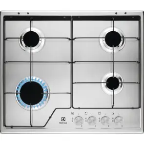 Варильна поверхня Electrolux газова, 60см, нерж №1