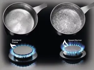 Варильна поверхня Electrolux газова, 60см, чавун, нерж №9