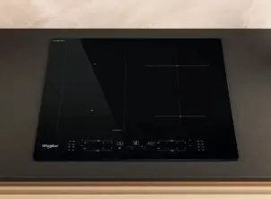 Варочная поверхность Whirlpool индукционная, 60см, расширенная зона, черный №6