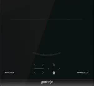 Варильна поверхня Gorenje індукційна, 30см, Доміно, PowerBoost, TouchControl, поєднання конфорок, чорний №11