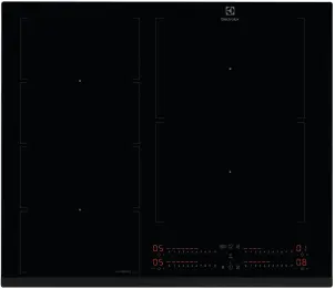 Варочная поверхность Electrolux индукционная, 60см, расширенная зона, Hob2Hood, черный №1