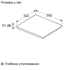 Варочная поверхность Siemens индукционная, 60см, расширенная зона, черный №6