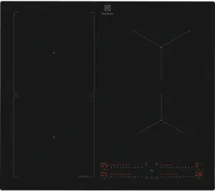Варочная поверхность Electrolux индукционная, 60см, расширенная зона, датчик кипения, Hob2Hood, черный матовый №1