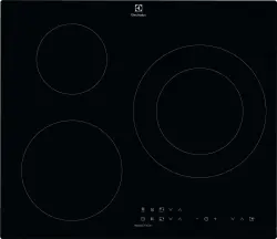 Варильна поверхня Electrolux індукційна, 60см, розширена зона, Hob2Hood, чорний