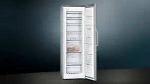 Морозильна камера Siemens, 186x60x65, 242л, 1дв., E, NF, нержавіюча сталь №5