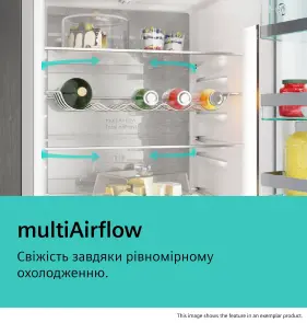 Морозильна камера Siemens, 186x60x65, 242л, 1дв., E, NF, нержавіюча сталь №9