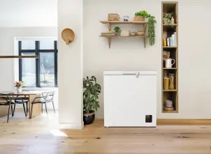 Морозильный сундук Gorenje, 198л, А+, ST, инверторн, Дисплей, белый №7