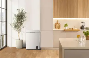 Морозильный сундук Gorenje, 141л, А+, ST, инверторн, Дисплей, белый №7