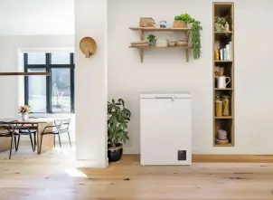 Морозильный сундук Gorenje, 141л, А+, ST, инверторн, Дисплей, белый №8