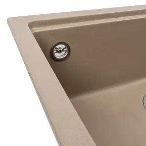 Кухонна мийка гранітна матова 7545 NIKA VALESO Титан №5