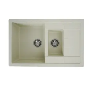 Гранитная мойка для кухни VALESO TOSKANA 7850W матовая Песок №5