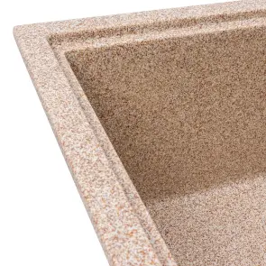 Кухонна мийка гранітна 6550 ESTERIS VALESO карамель №3