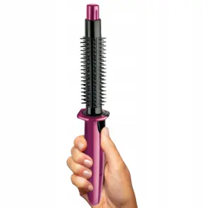 Плойка Remington Mineral Glow, щітка з паром , >300Вт, темп.режимів-1, кераміка, чорно-рожевий №3