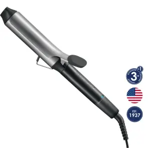 Плойка Remington Pro Big Curl, 56Вт, темп.режимів-8, D-38mm, 140-210С, кераміка, чорний №4