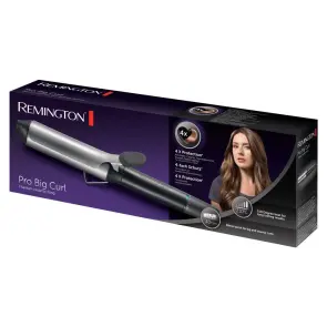 Плойка Remington Pro Big Curl, 56Вт, темп.режимів-8, D-38mm, 140-210С, кераміка, чорний №7