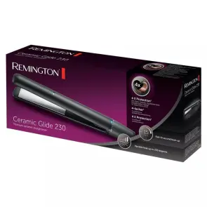 Випрямляч Remington Ceramic Glide 230, 48Вт, темп.режимів-8, 150-230С, кераміка, титан , чорний №4