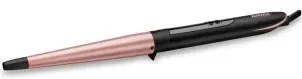Плойка Babyliss Rose Quartz, конусна, 64Вт, темп.режимів-6, D -13-25mm, 160-210С, кераміка, чорно-рожевий №1