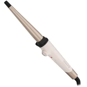 Плойка Remington Shea Soft, конусна, 39Вт, D -13-25 mm, 130-200С, кераміка, біло-золотий №2