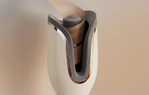 Стайлер Philips SenseIQ Series 8000, автоматический, 240Вт, темп.режимов-3, 170°C–210С, ионизация, керамика, золотой №6