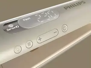 Выпрямитель Philips SenseIQ Series 8000, 1800Вт, темп. режимов-14, 120-230С, ионизация, керамика, золотой №4