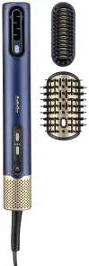 Стайлер Babyliss Air Wand, 1600Вт, темп.режимов-3, подвійна іонізація, 2 насадки, синій №1