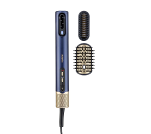 Стайлер Babyliss Air Wand, 1600Вт, темп.режимов-3, подвійна іонізація, 2 насадки, синій №2