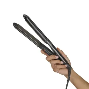 Випрямляч Babyliss Black Chrome, темп.режимів-5, 130-230°C, титан, чорний №2