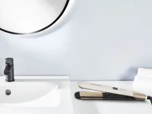 Выпрямитель Rowenta Sand Beam, 45Вт, темп. режимов-8, 140-230С, керамика, черно-бронзовый №10