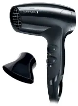 Фен Remington дорожный Compact, 1800Вт, 3 режима, эко режим, черный