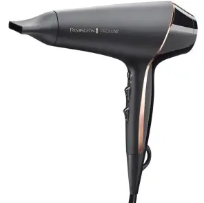 Фен Remington ProLuxe Midnight Edition, 2400Вт, 3 режими, дифузор, іоніз-я, хол. обдув, чорний №2