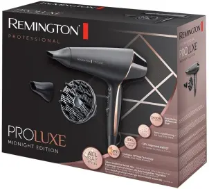 Фен Remington ProLuxe Midnight Edition, 2400Вт, 3 режими, дифузор, іоніз-я, хол. обдув, чорний №5