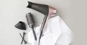 Фен Remington Curl&Straight Confidence, 2200Вт, 3 режими, дифузор,гребінець,іоніз-я, хол. обдув, чорно-беж №5