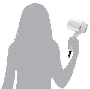 Фен Remington HYDRAluxe PRO, 2200Вт, 3 режима, диффузор, иониз-я, холл. обдув, белый №6