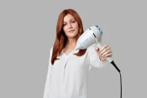 Фен Remington HYDRAluxe PRO, 2200Вт, 3 режима, диффузор, иониз-я, холл. обдув, белый №11