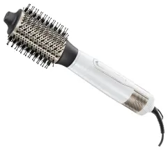 Фен-щітка Remington HydraLuxe, 1200Вт, 3 режими, іонізація, хол. обдув, кераміка, білий