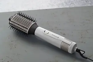 Фен-щітка Remington HydraLuxe, 1200Вт, 3 режими, іонізація, хол. обдув, кераміка, білий №8