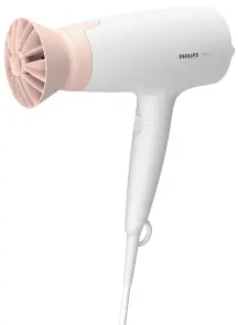 Фен Philips 3000 Series, 1600Вт, 3 режима, насадка ThermoProtect, бело-розовый №2