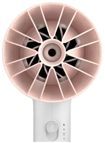 Фен Philips 3000 Series, 1600Вт, 3 режима, насадка ThermoProtect, бело-розовый №5