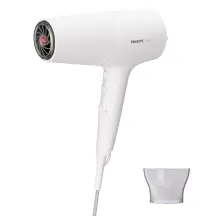 Фен Philips 5000 Series, 2100Вт, 3 режима, ионизация, холл. обдув, белый