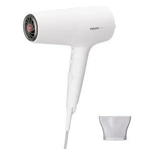 Фен Philips 5000 Series, 2100Вт, 3 режима, ионизация, холл. обдув, белый №2
