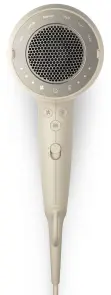 Фен Philips 9000 Series SenseIQ, 1800Вт, 3 режима, диффузор, иониз-я, холл. обдув, турбо, золотой №3
