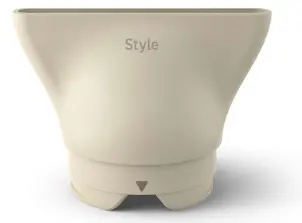 Фен Philips 9000 Series SenseIQ, 1800Вт, 3 режима, диффузор, иониз-я, холл. обдув, турбо, золотой №8